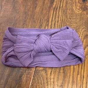Baby Bling Headband Bow - Purple